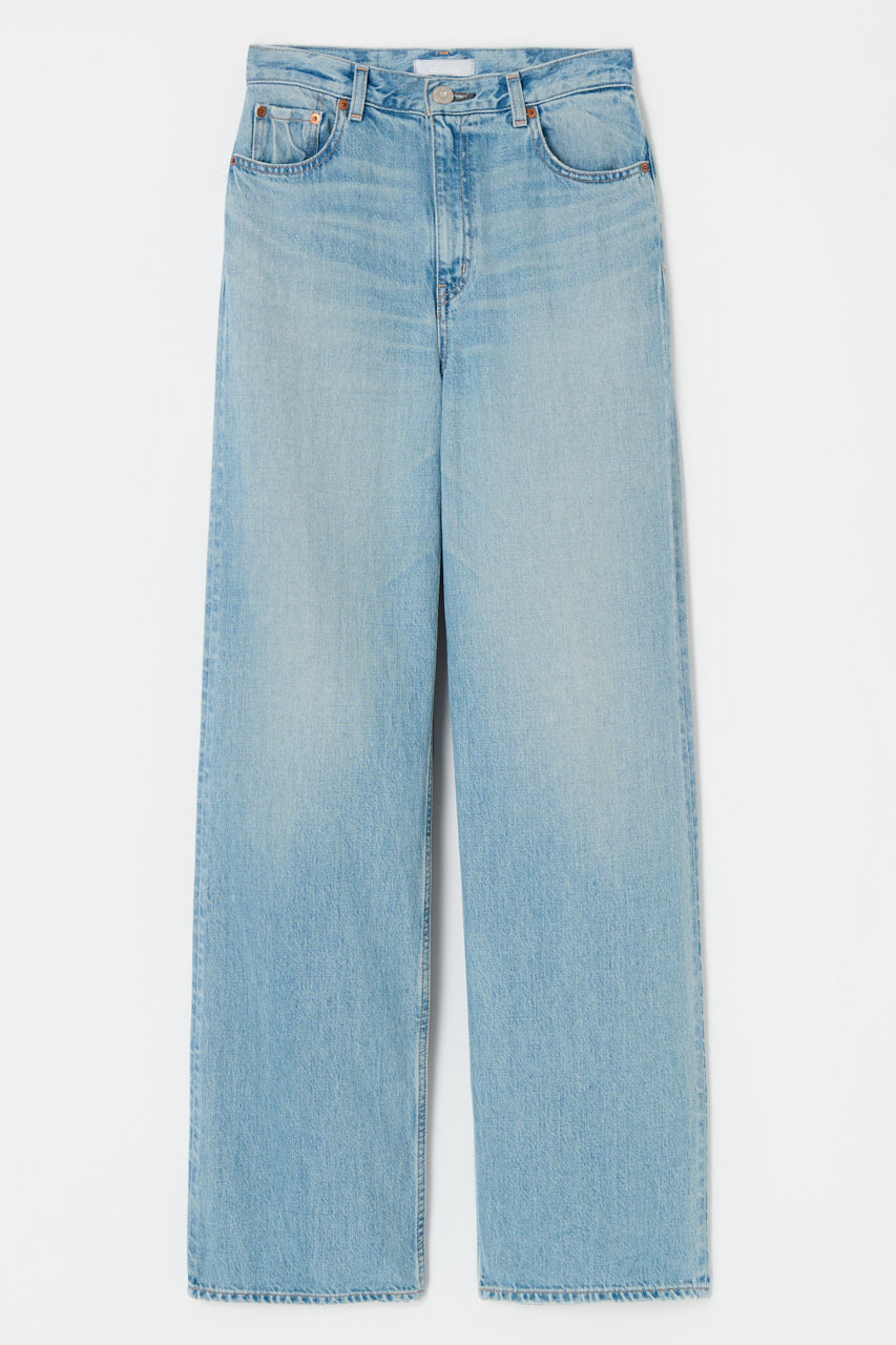 美品【25年AW】moussy TENCEL DENIM Tencel Denim Straight – MOUSSY