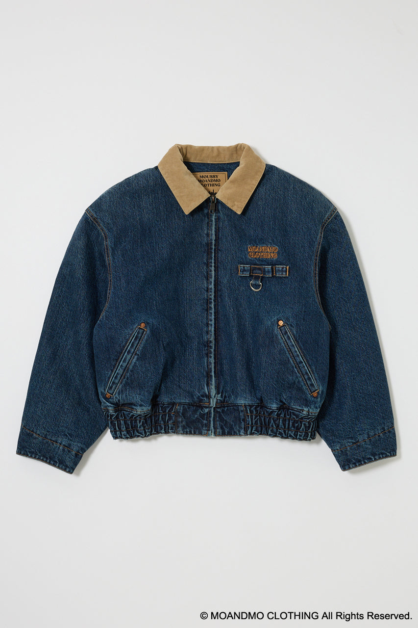 MOUSSY MOANDMO DENIM PADDED ジャケット Moandmo Denim Padded Jacket – MOUSSY
