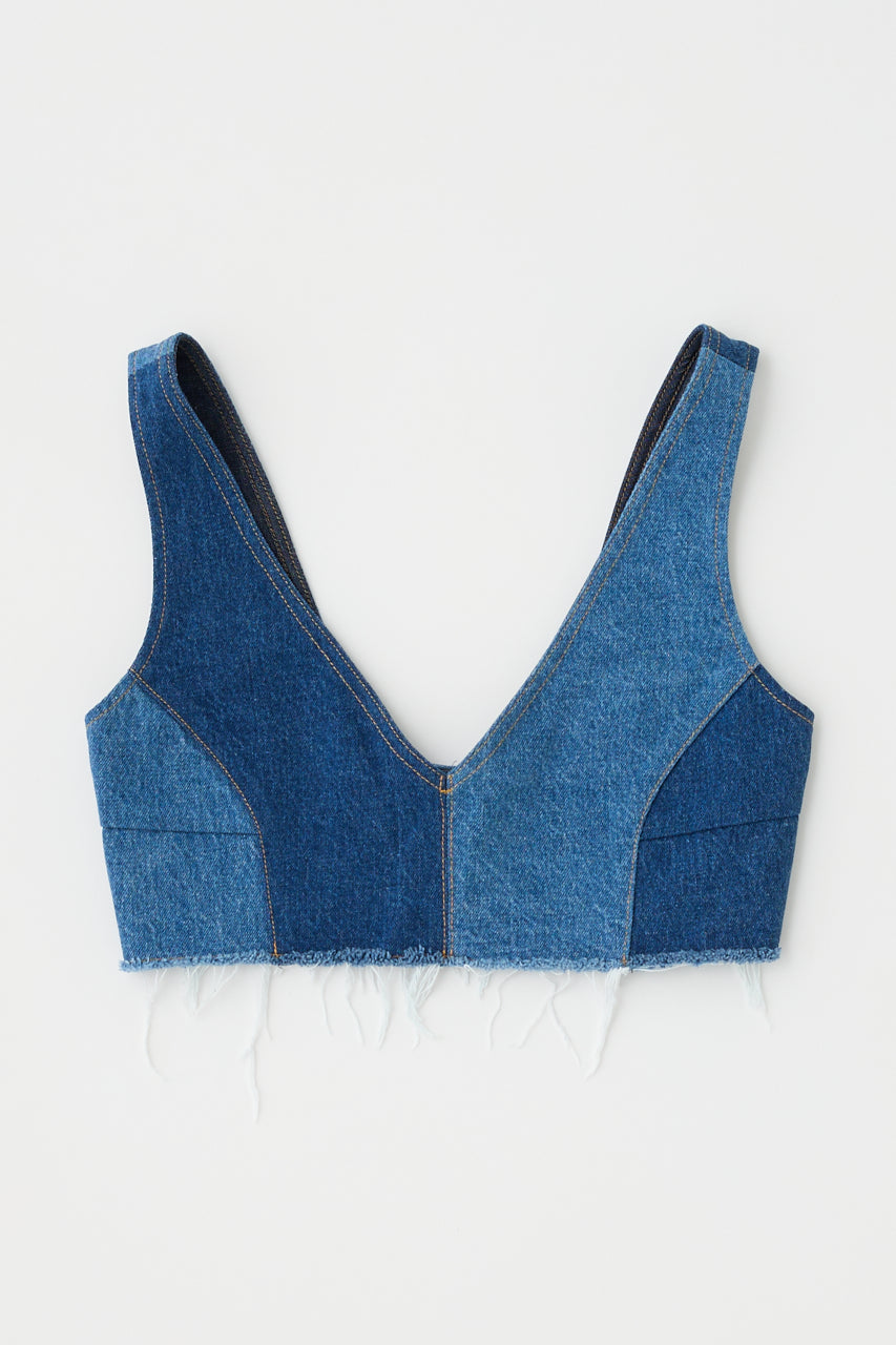 本日限定　MOUSSY BUSTIER DENIM 2 Denim Bustier – MOUSSY
