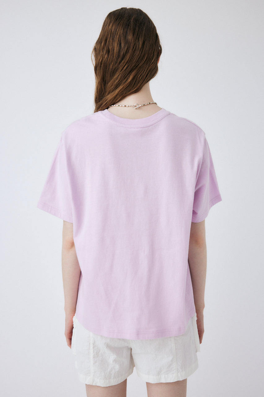 CLASSIC EMBROIDERY MOUSSY TEE