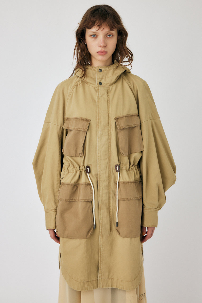 MOUSSY WASHED MODS COAT-