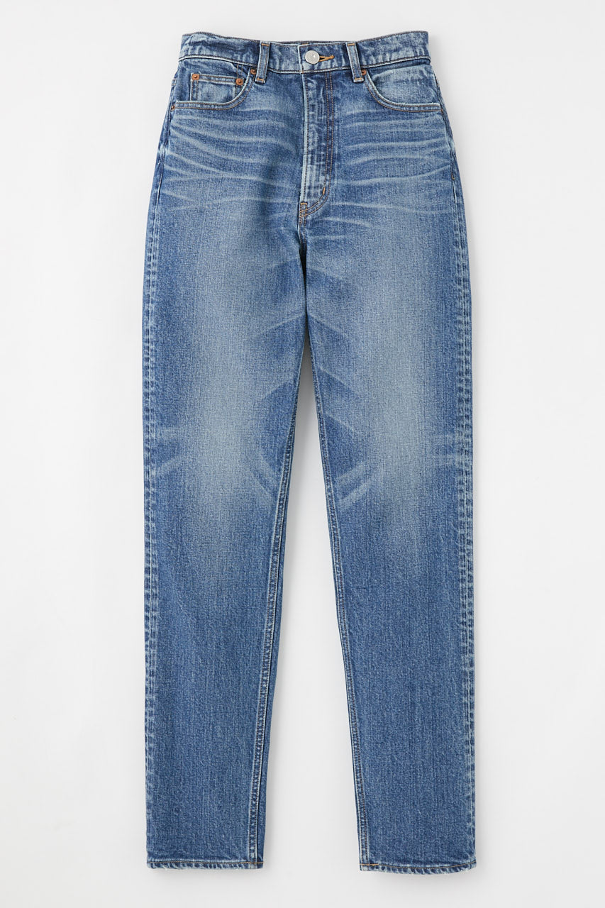 MOUSSY PLAIN JEANS STRAIGHT SLIM 24 マウジー 買い値下