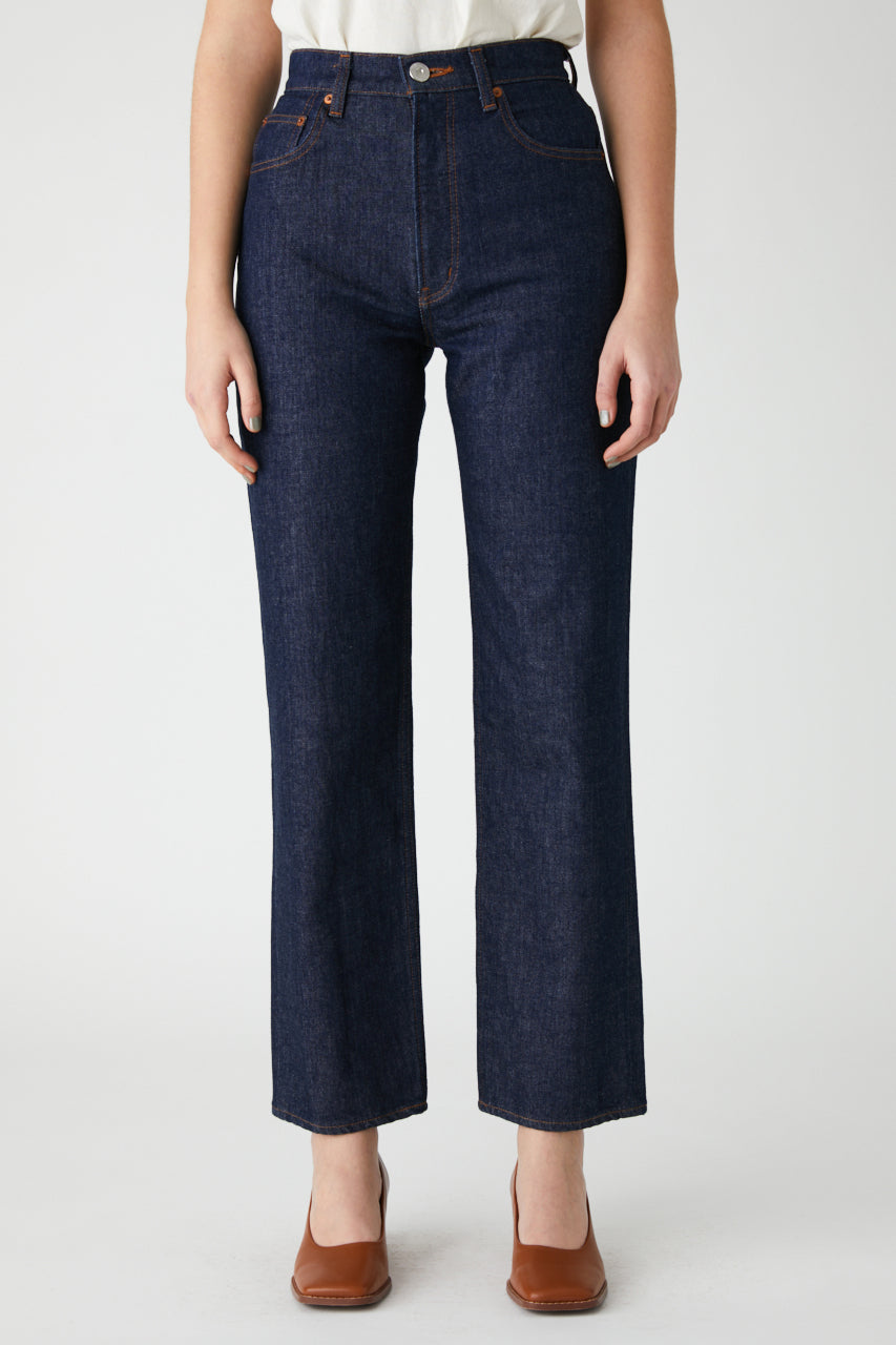 MOUSSY PLAIN JEANS COLOR STRAIGHT-