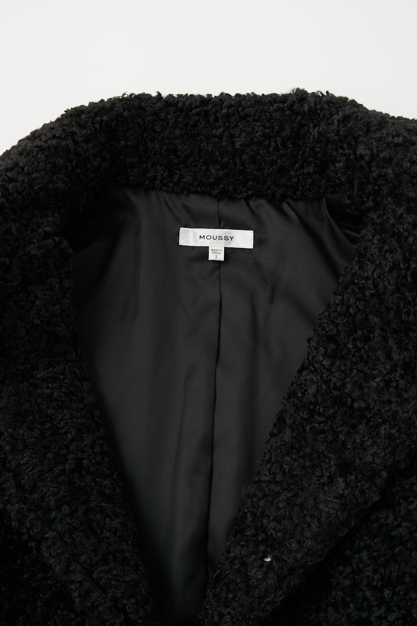 BAL COLLAR BOA SHORT COAT