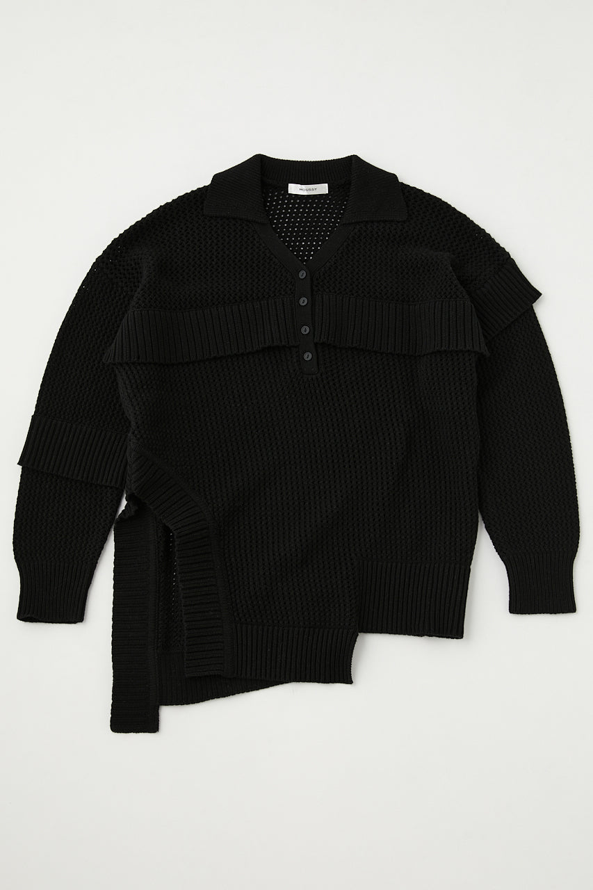 アウトレット値段 loose knit tops / BLACK BY MOUSSY - トップス