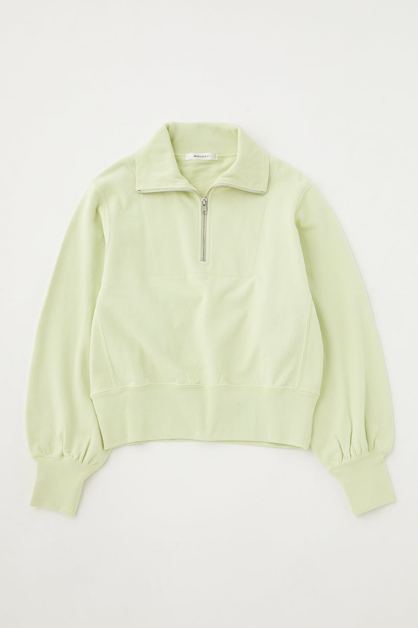 HALF ZIP SWEAT SHIRT