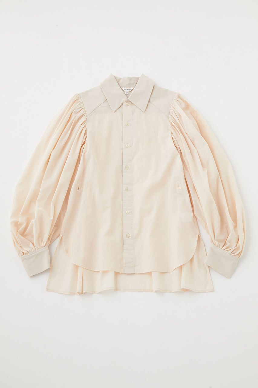 VOLUME GATHER SLEEVE SHIRT