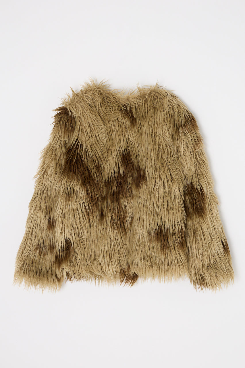 Messy Faux Fur Coat – MOUSSY