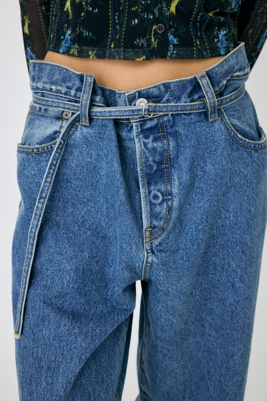 Over Waist Loose Straight – MOUSSY