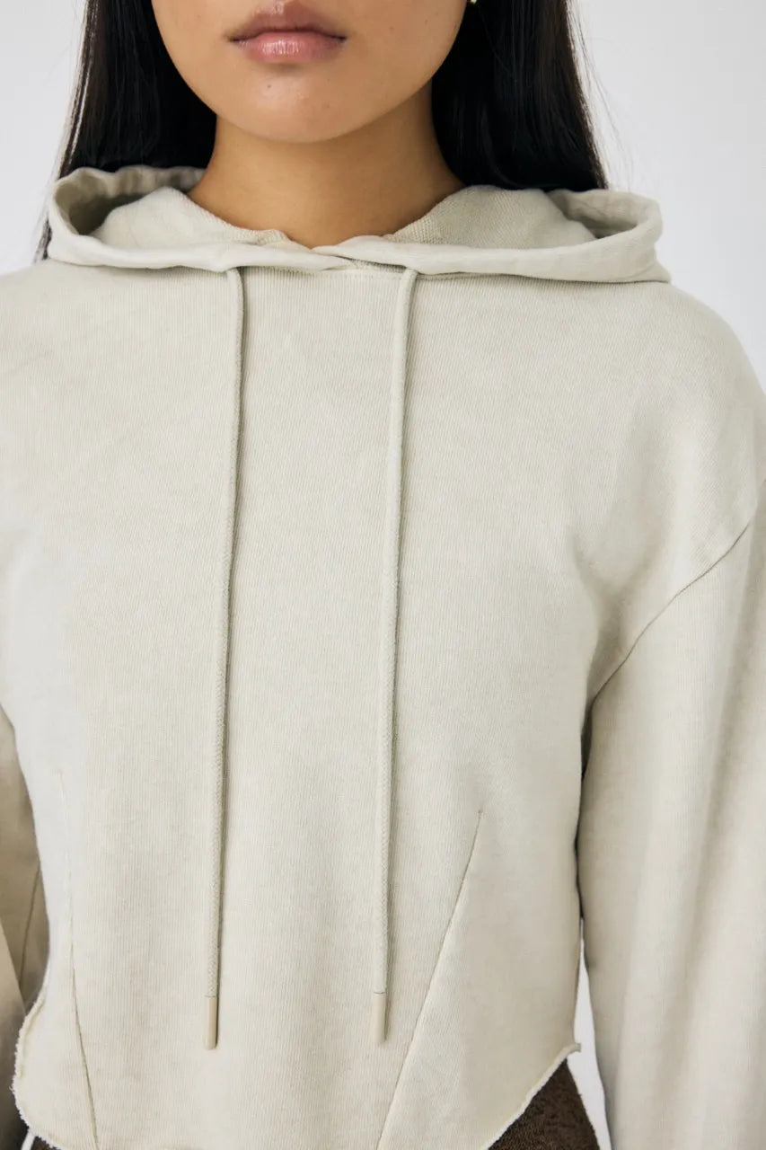 Garment Dye Cut Off Hoodie – MOUSSY