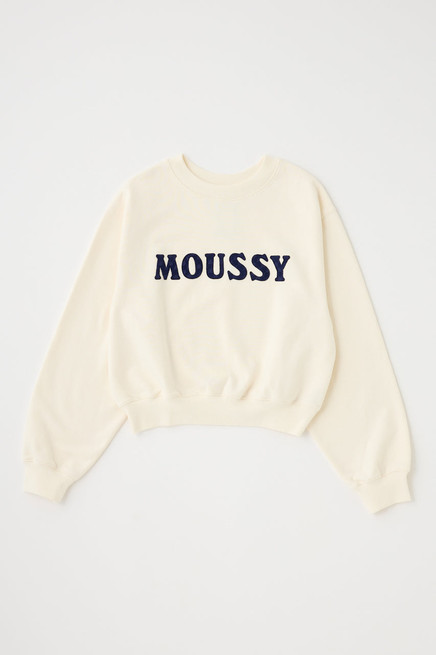 MOUSSY Studiowear Mint Green Oversized Embroidered Crew outlet NeckSweatshirt NWT