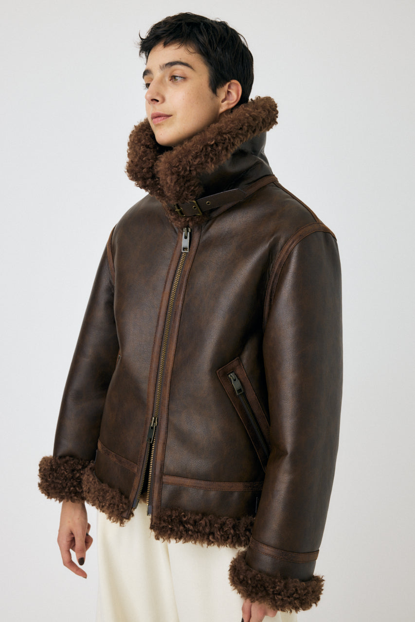 Aged Aviator Jacket – MOUSSY