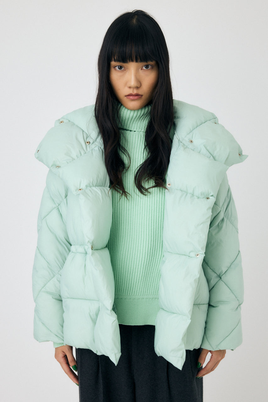 ra.　MOUSSY　SQUARE PADDED JACKET MOUSSY SQUARE PADDED ジャケット MINT -ファッション通販 FASHION WALKER