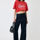 EASY WAIST LIGHT STRAIGHT