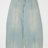 PIN TUCK COCOON STRAIGHT