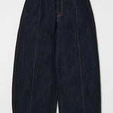 PIN TUCK COCOON STRAIGHT