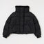 STAND COLLAR PUFFER JACKET Black / Free