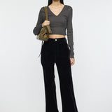 DEEP V CUP LONG SLEEVE TEE