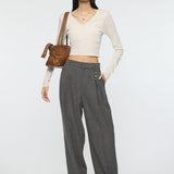 DEEP V CUP LONG SLEEVE TEE