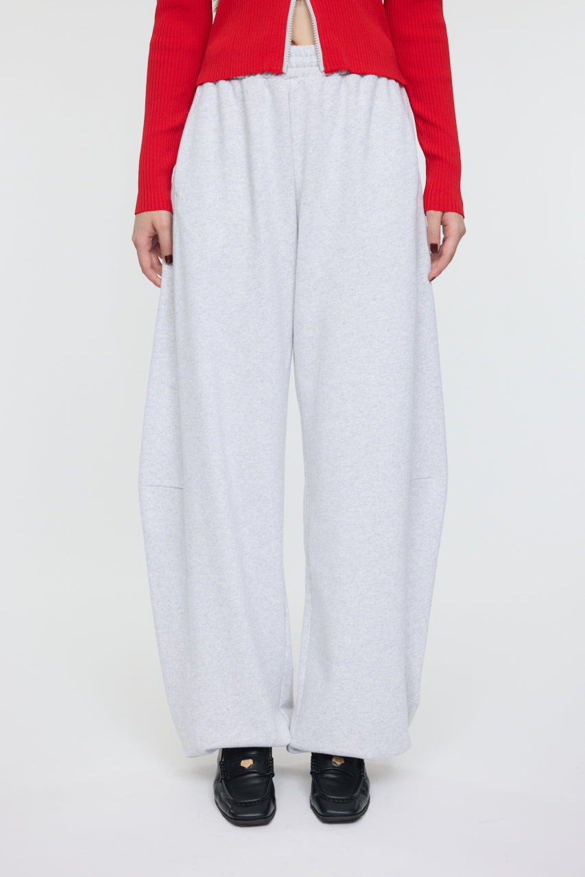CURVE LINE SWEAT PANTS Heather Gray / 1 (S)