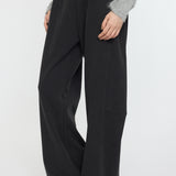 CURVE LINE SWEAT PANTS Light Black / 1 (S)