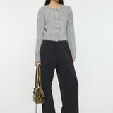 CURVE LINE SWEAT PANTS Light Black / 1 (S)