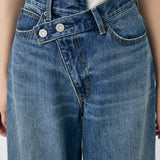 CROSS WAIST WIDE STRAIGHT