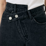 CROSS WAIST HALF PANTS