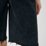 CROSS WAIST HALF PANTS