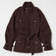 BELTED CARGO JACKET Brown / Free