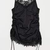 LACE TRIM CAMI DRESS