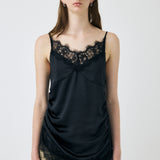 LACE TRIM CAMI DRESS