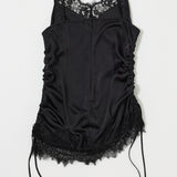 LACE TRIM CAMI DRESS