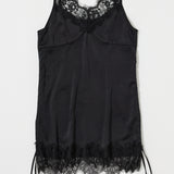 LACE TRIM CAMI DRESS