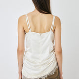 LACE TRIM CAMI DRESS