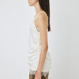 LACE TRIM CAMI DRESS