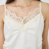 LACE TRIM CAMI DRESS