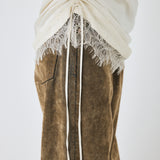 LACE TRIM CAMI DRESS