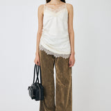 LACE TRIM CAMI DRESS