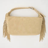 SLOUCHY FRINGE TOTE BAG