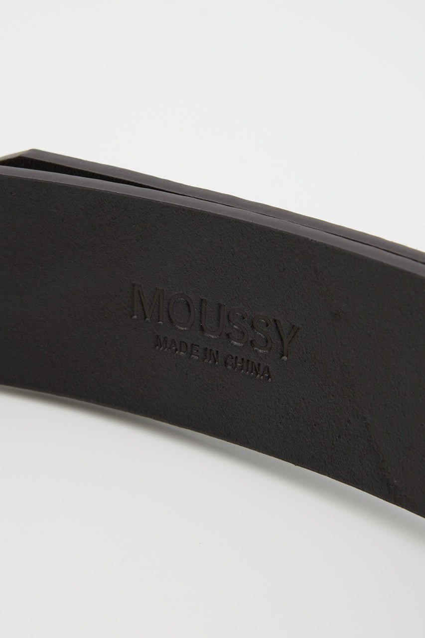 SUEDE LEATHER BELT Dark Brown / Free
