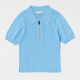 HALF ZIP CLASSIC POLO TOP
