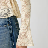 FRILL LACE BLOUSE