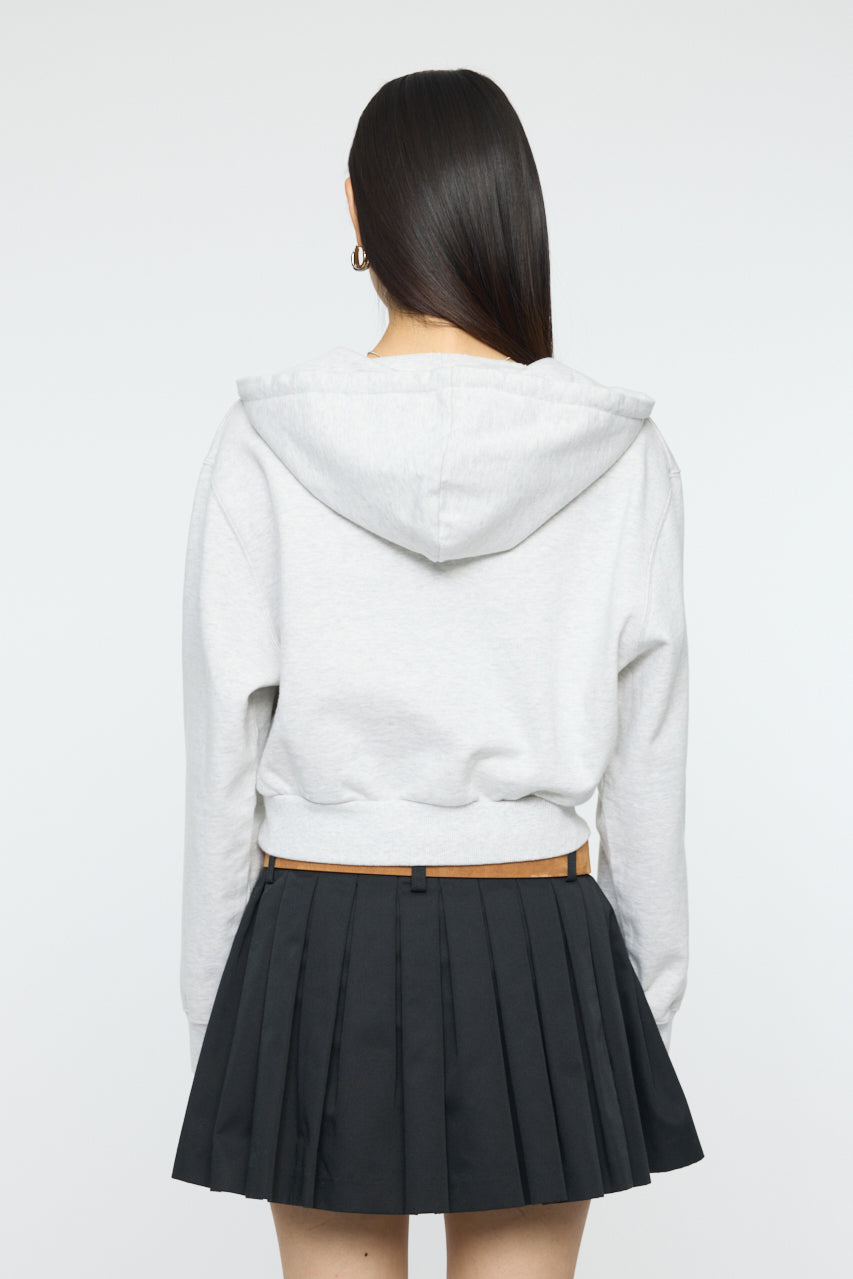 RUGGED LOGO HOODIE Heather Gray / Free