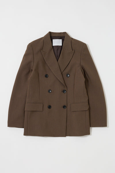 DOUBLE BREASTED PEAKED ジャケット【moussy】 Double Breasted Peaked Jacket – MOUSSY