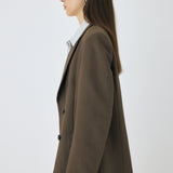 DOUBLE BREASTED PEAKED JACKET