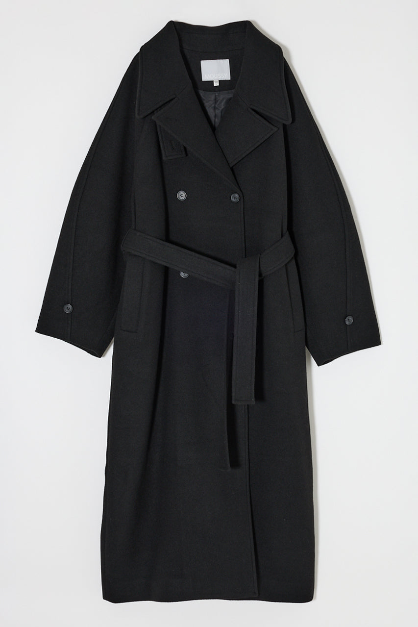 FORM SLEEVE LONG COAT Black / 1 (S)