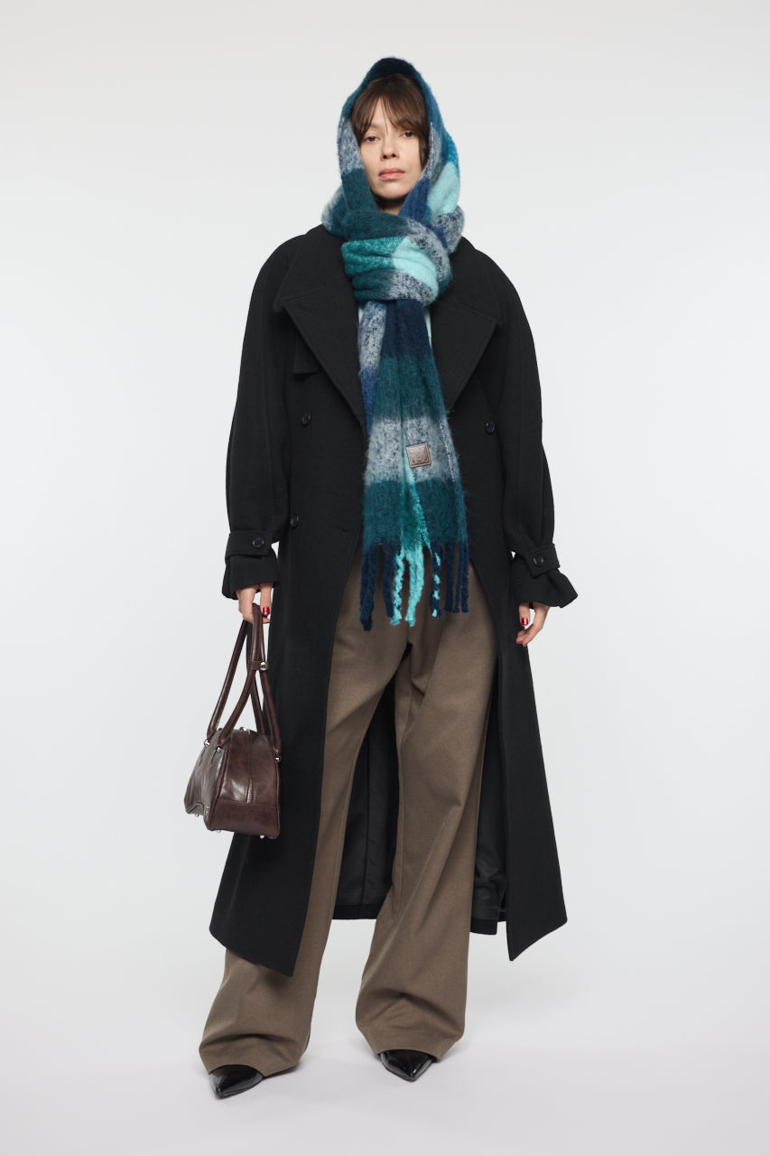 FORM SLEEVE LONG COAT Black / 1 (S)