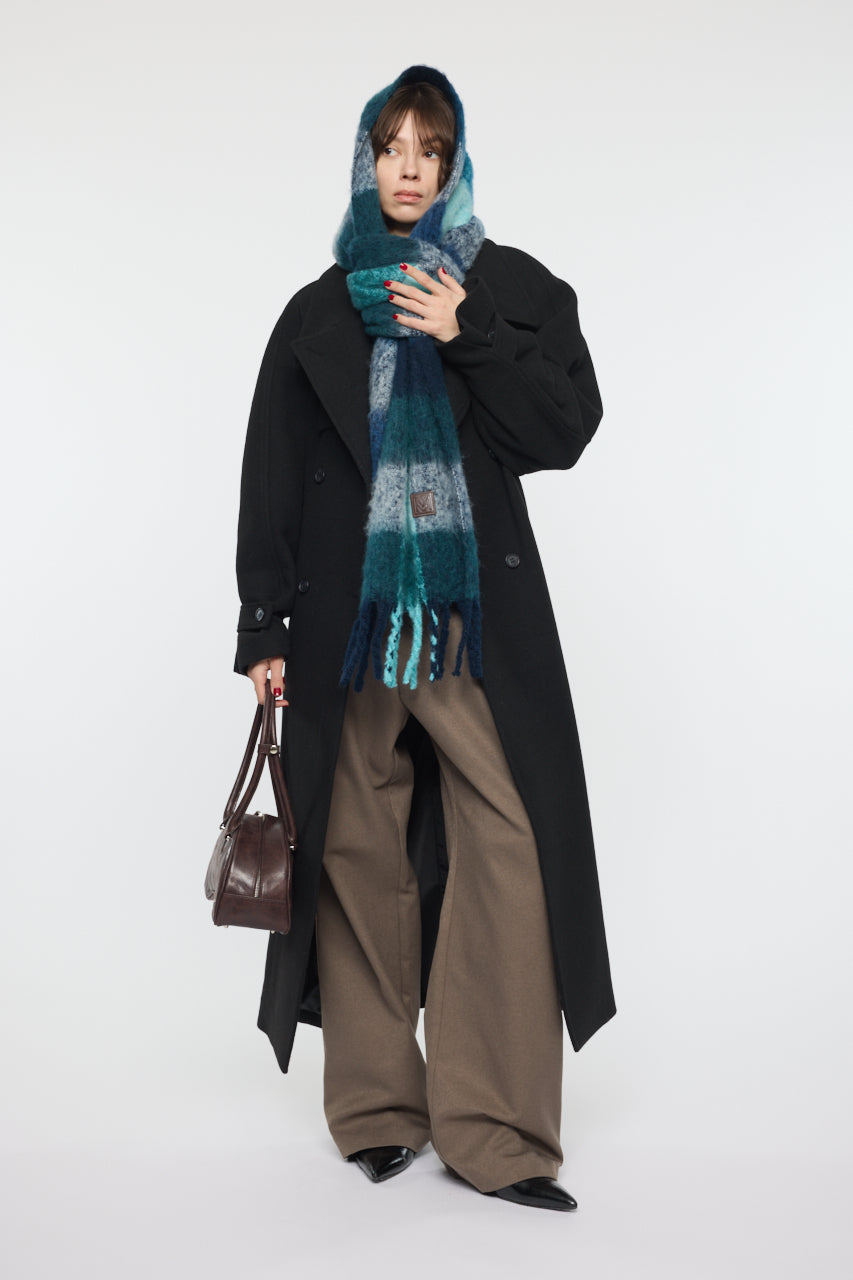 FORM SLEEVE LONG COAT Black / 1 (S)