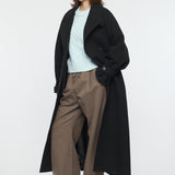 FORM SLEEVE LONG COAT Black / 1 (S)